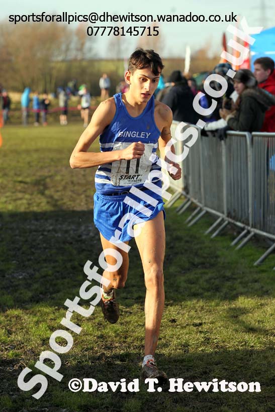 Mens under-17 Northern Cross Country  Championships, Pontefract. Photo: David T. Hewitson/Sports for All Pics